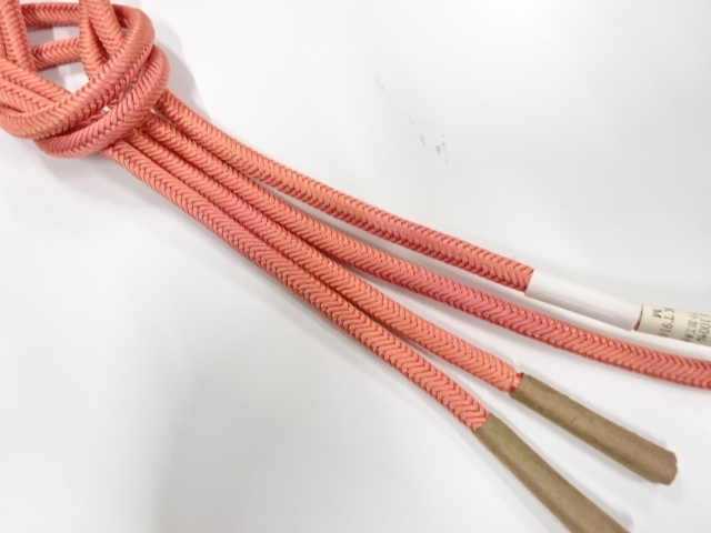 未使用品　正絹　手組帯締め